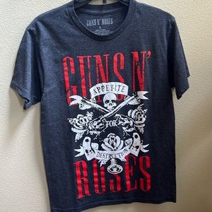 Guns N' Roses Appetite For Destruction 2021 Official Gray T-Shirt Men's XL